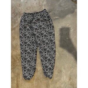 Nwot Mudd size S pants tribal print boho summer light pants w/pockets